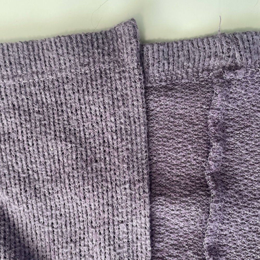 Soft Purple Open-Front Cardigan - Picture 5 of 6